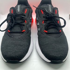 Adidas new Running men’s sneakers Black/ Metallic/ color 12 size